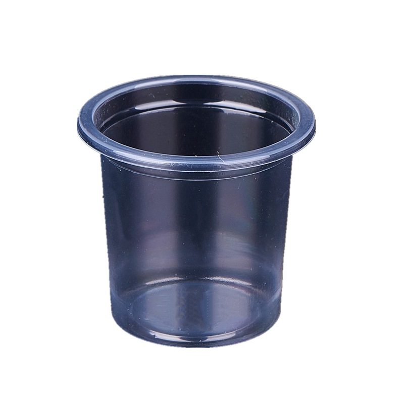Disposable Tasting Mini 20ml Disposable Paper Cup Drinks with Lid Try Shooter Glass Small Disposable Plastic Wine Glass