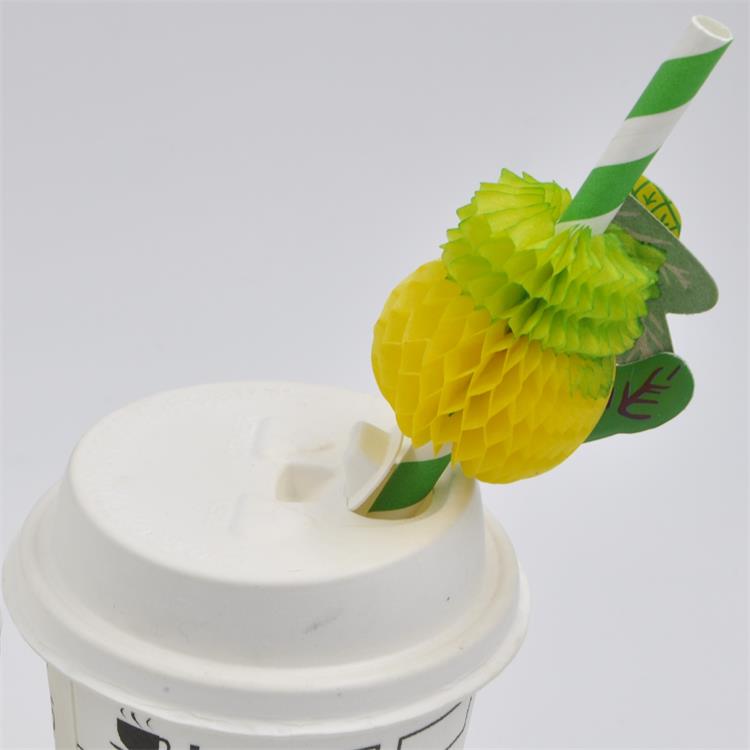 90 Caliber Paper Cup Thickened Leak-Proof Disposable Milk Tea Cup Lid Beverage Juice Packaging Cold Drink Paper Cup Cover