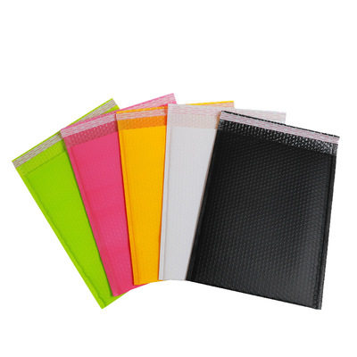Bubble Envelope Bag Thickened Extruded Poly Bubble Mailer Clothes Clothing Packing Bag Color Foam Packaging Bag Customization