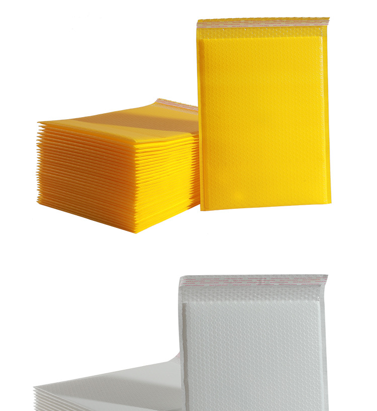 Bubble Envelope Bag Thickened Extruded Poly Bubble Mailer Clothes Clothing Packing Bag Color Foam Packaging Bag Customization