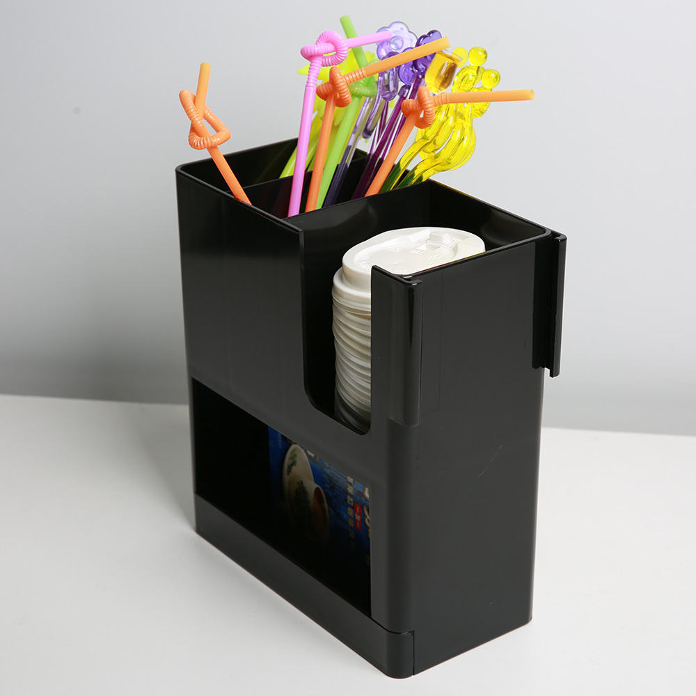 Milk Tea and Coffee Chain Store Acrylic Paper Cup Holder Cup Lid Storage Rack Disposable Cup Puller Combination Cup Holder