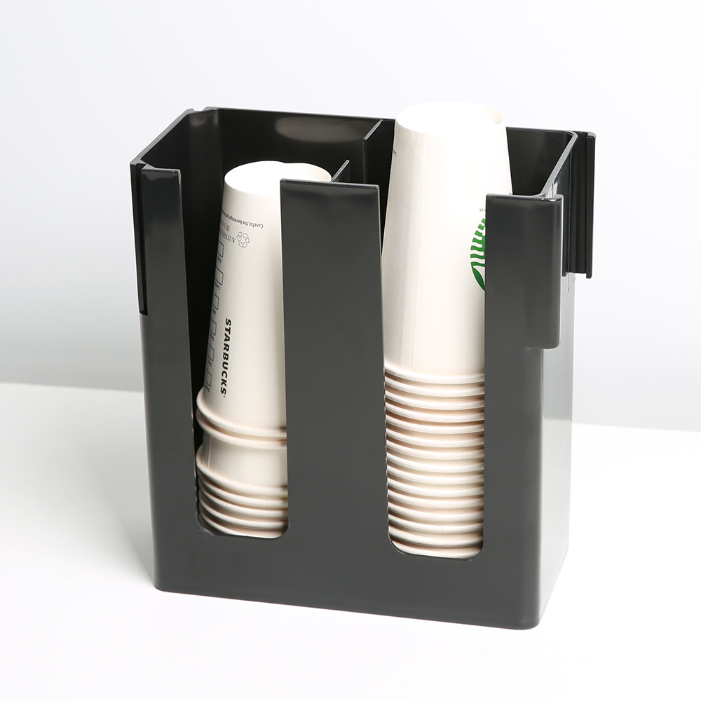 Milk Tea and Coffee Chain Store Acrylic Paper Cup Holder Cup Lid Storage Rack Disposable Cup Puller Combination Cup Holder