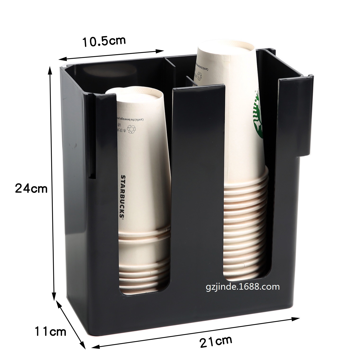 Paper Cup Holder Cup Puller Disposable Coffee Cup Holder Milk Tea Shop Supplies Storage Shelf Cup Dispenser Cup Lid Straw Box
