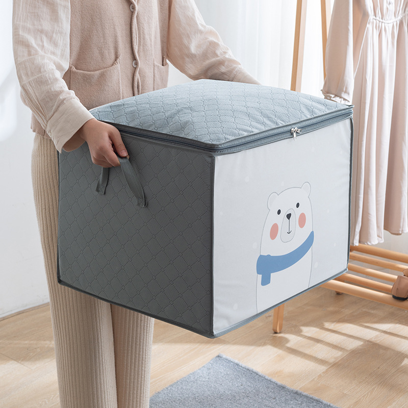 3506 Cotton Quilt Buggy Bag Non-Woven Fabric Clothes Organizer Bag Clothes Packing Bag Household Quilt Bag Dustproof Bag