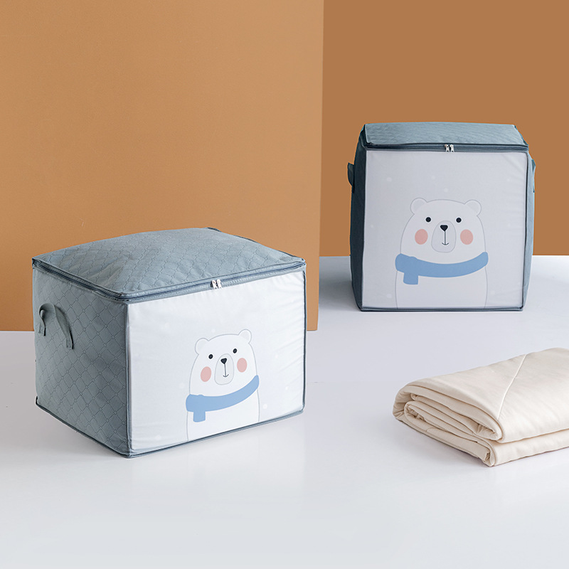 3506 Cotton Quilt Buggy Bag Non-Woven Fabric Clothes Organizer Bag Clothes Packing Bag Household Quilt Bag Dustproof Bag