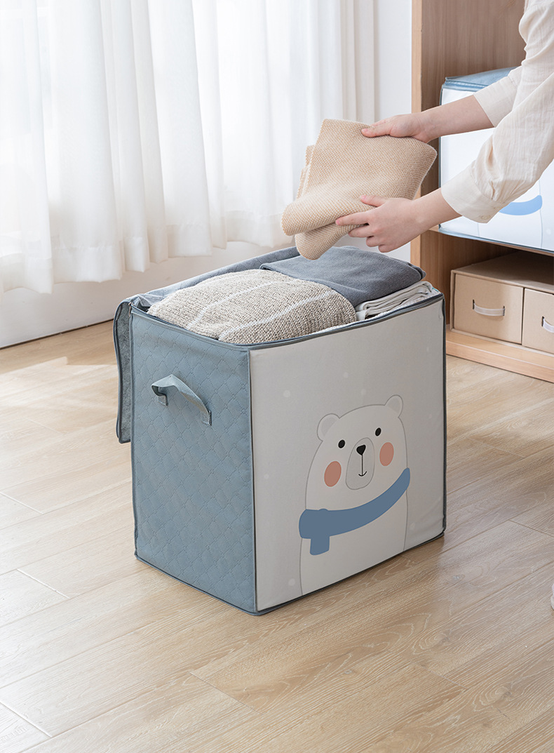 3506 Cotton Quilt Buggy Bag Non-Woven Fabric Clothes Organizer Bag Clothes Packing Bag Household Quilt Bag Dustproof Bag