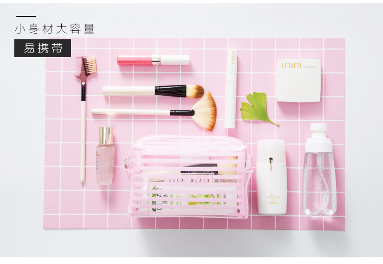 travel packing bag washing gargle bag male makeup bag holding bag female waterproof PVC portable finishing bag