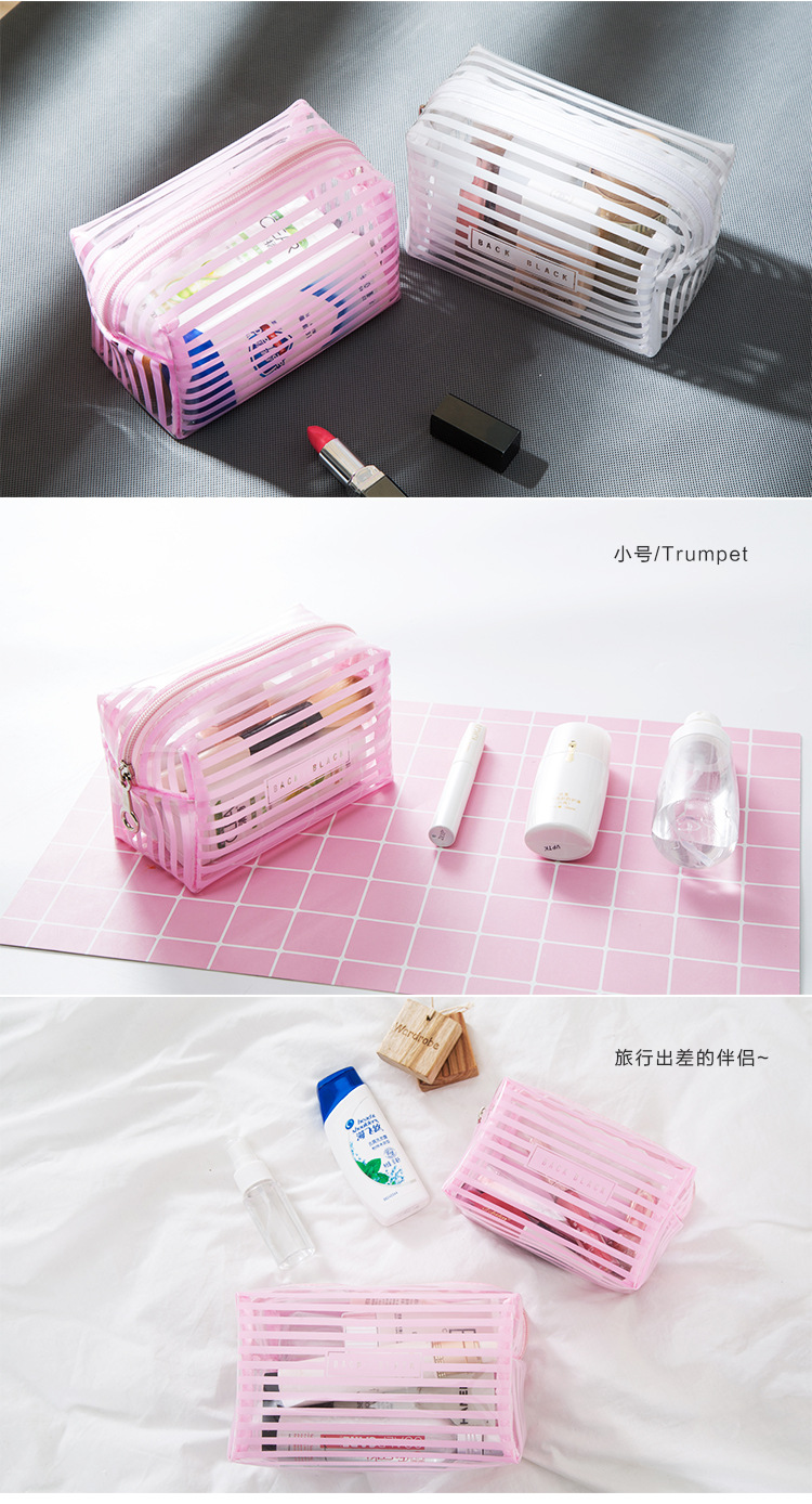 travel packing bag washing gargle bag male makeup bag holding bag female waterproof PVC portable finishing bag