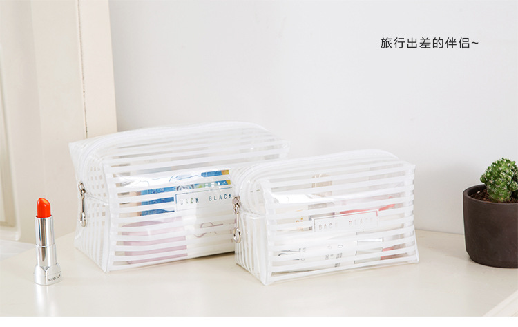 travel packing bag washing gargle bag male makeup bag holding bag female waterproof PVC portable finishing bag