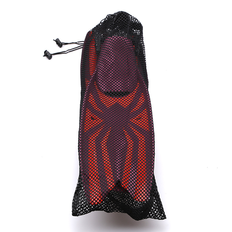 Flippers Matching Packing Bag Flippers Storage Nylon Mesh Bag Portable QuickDrying Mesh Drawstring Drawstring Pocket Flippers Matching Packing Bag Flippers Storage Nylon Mesh Bag Portable QuickDrying Mesh Drawstring Drawstring Pocket