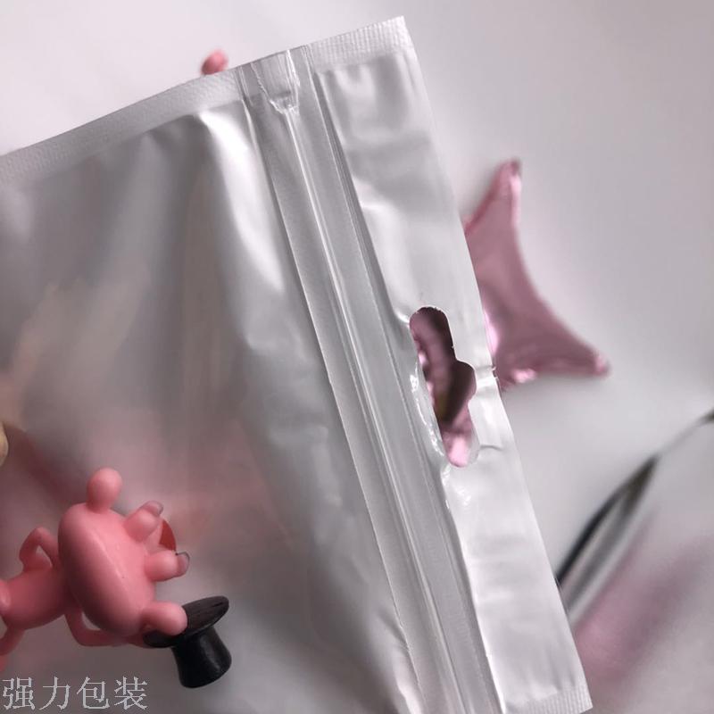 Plane hole pearl bag 6C self-sealing bag plastic bag mask bag 15*21 16*24 13*24