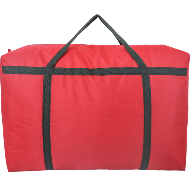 Powerful Large Oxford Cloth Woven Bag Moving Packing Bag Large Capacity Portable Canvas Luggage Bag