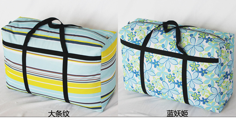 Powerful Large Oxford Cloth Woven Bag Moving Packing Bag Large Capacity Portable Canvas Luggage Bag Powerful Large Oxford Cloth Woven Bag Moving Packing Bag Large Capacity Portable Canvas Luggage Bag