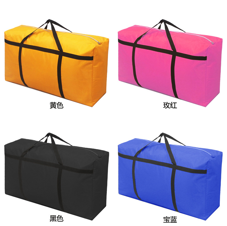 Powerful Large Oxford Cloth Woven Bag Moving Packing Bag Large Capacity Portable Canvas Luggage Bag Powerful Large Oxford Cloth Woven Bag Moving Packing Bag Large Capacity Portable Canvas Luggage Bag