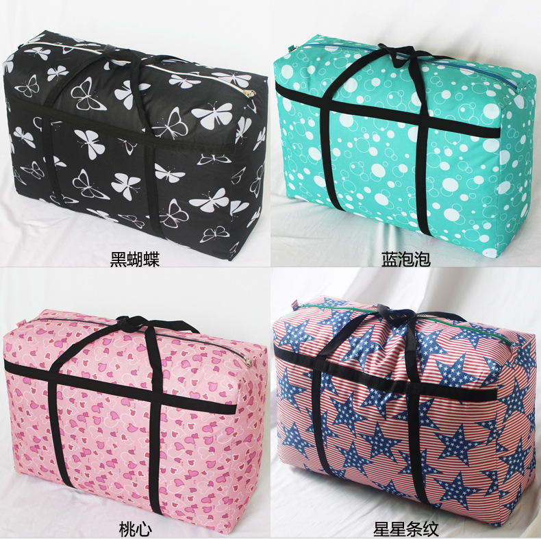 Powerful Large Oxford Cloth Woven Bag Moving Packing Bag Large Capacity Portable Canvas Luggage Bag Powerful Large Oxford Cloth Woven Bag Moving Packing Bag Large Capacity Portable Canvas Luggage Bag