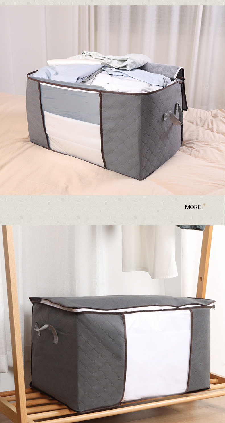 Quilt Buggy Bag Storage Bag Moving Packing Bag Clothes Organizing Folders Clothes Luggage Bag Non-Woven Quilt Storage Quilt Buggy Bag Storage Bag Moving Packing Bag Clothes Organizing Folders Clothes Luggage Bag Non-Woven Quilt Storage