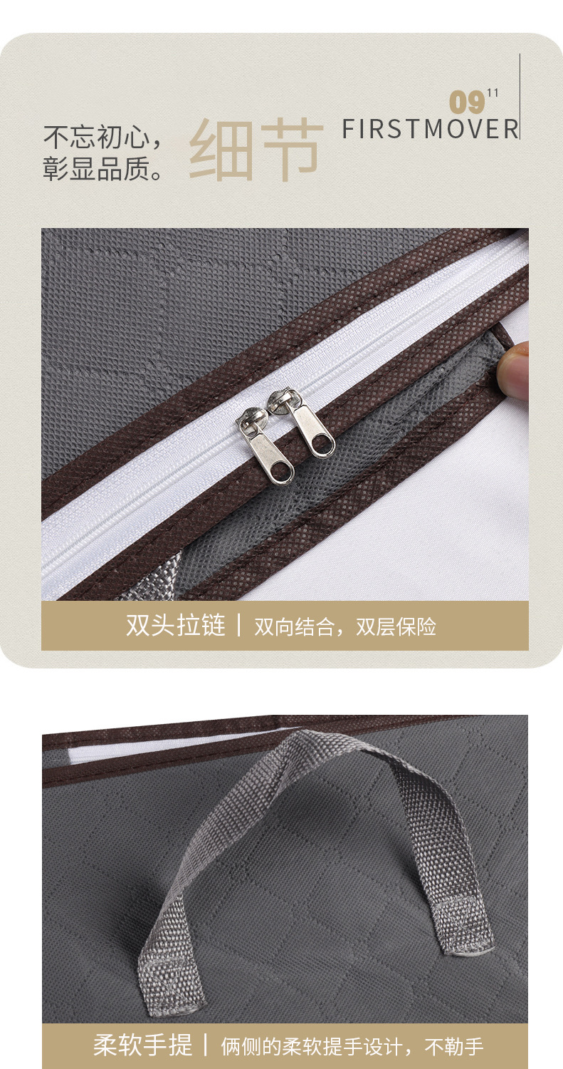 Quilt Buggy Bag Storage Bag Moving Packing Bag Clothes Organizing Folders Clothes Luggage Bag Non-Woven Quilt Storage Quilt Buggy Bag Storage Bag Moving Packing Bag Clothes Organizing Folders Clothes Luggage Bag Non-Woven Quilt Storage