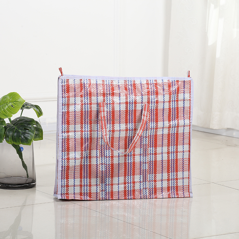PP Woven Bag Single-Sided Adhesive Packing Bag Pp Woven Bag Luggage Bag Moving Bag