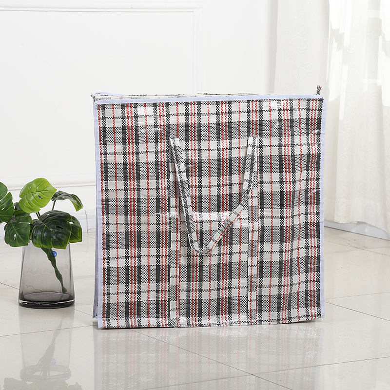 PP Woven Bag Single-Sided Adhesive Packing Bag Pp Woven Bag Luggage Bag Moving Bag