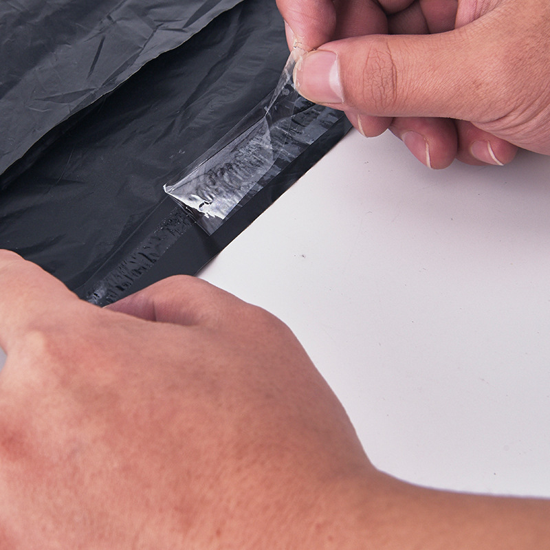Black Express Envelope Custom Logistics Express Package Bag E-Commerce Logistics Bag Customization Yiwu Amazon