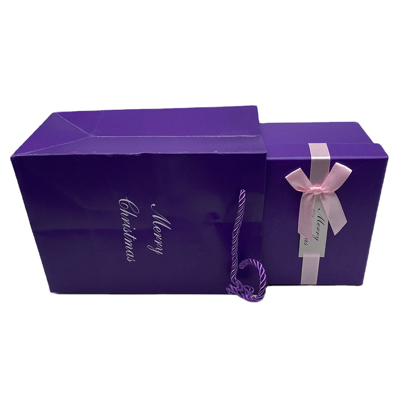 Color aircraft box spot order purple clothing underwear packing box fruit tea kraft Color box custom
