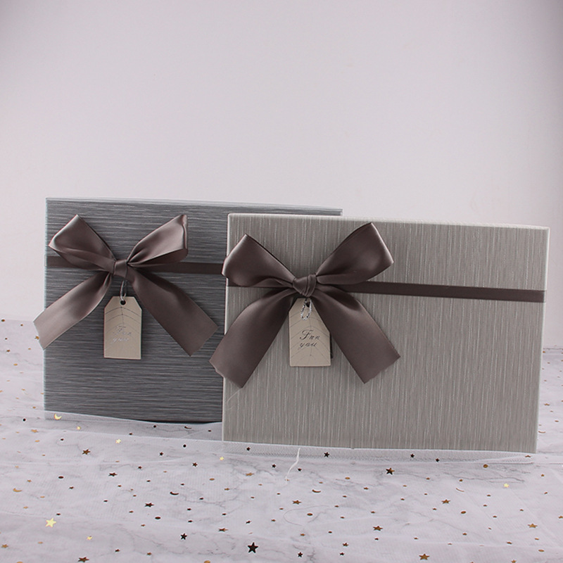 Rectangular Birthday Gift Packing Box Korean Style Clothes Gift Box Gift Box TikTok Exquisite Gift Box Empty Box