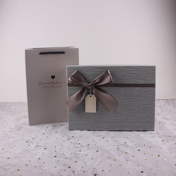 Rectangular Birthday Gift Packing Box Korean Style Clothes Gift Box Gift Box TikTok Exquisite Gift Box Empty Box
