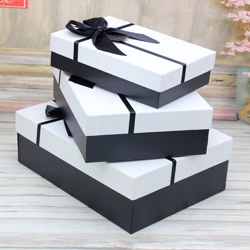 Gift Box Creative Gift Box Exquisite Korean Style Simplicity Birthday Gift Packing Box Christmas Gift Box Customization