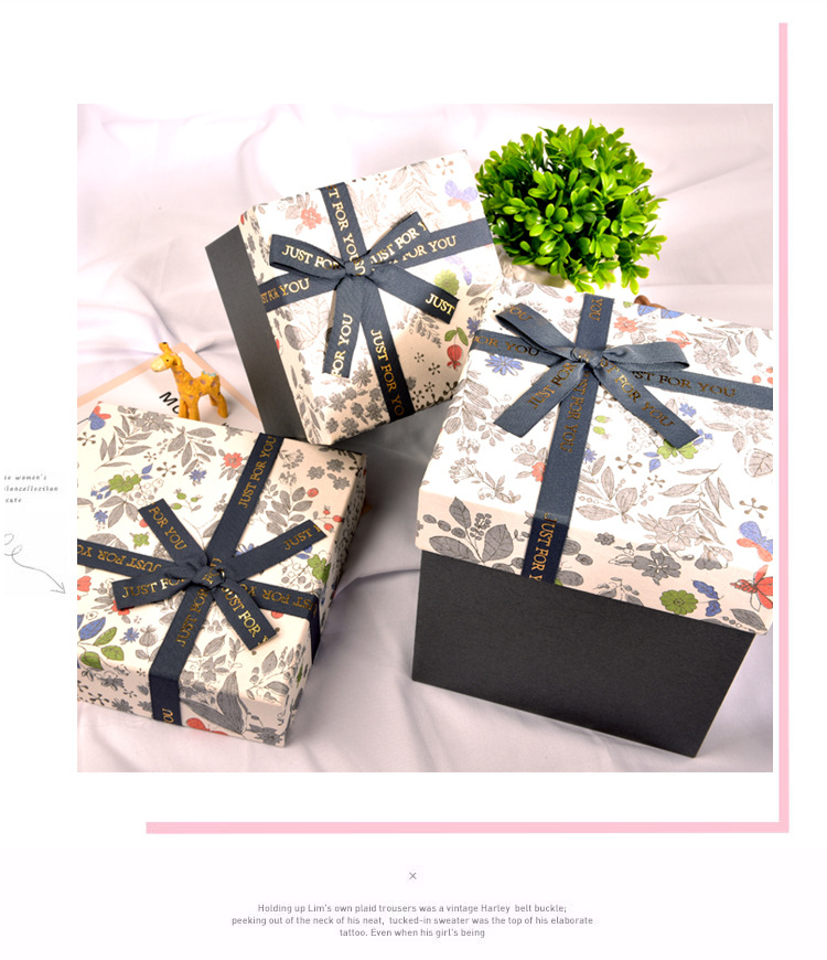 Exquisite Japanese Style Fresh Gift Box Gift Packing Box Christmas Eve Christmas Eve Fruit Gift Box Exquisite Japanese Style Fresh Gift Box Gift Packing Box Christmas Eve Christmas Eve Fruit Gift Box