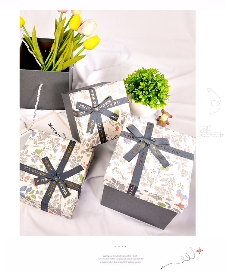 Exquisite Japanese Style Fresh Gift Box Gift Packing Box Christmas Eve Christmas Eve Fruit Gift Box Exquisite Japanese Style Fresh Gift Box Gift Packing Box Christmas Eve Christmas Eve Fruit Gift Box