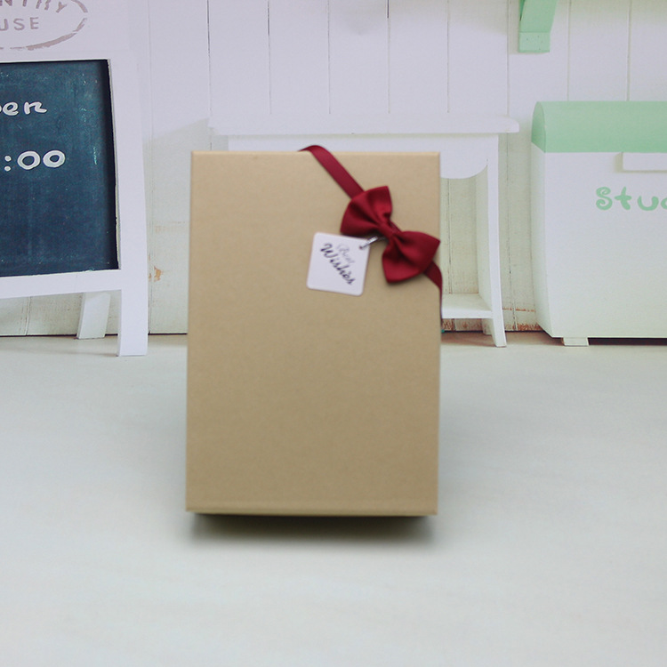 Gift Packing Box Simple Korean Style Rectangular Large Gift Box Exquisite Creative Birthday Gift Clothes Packaging