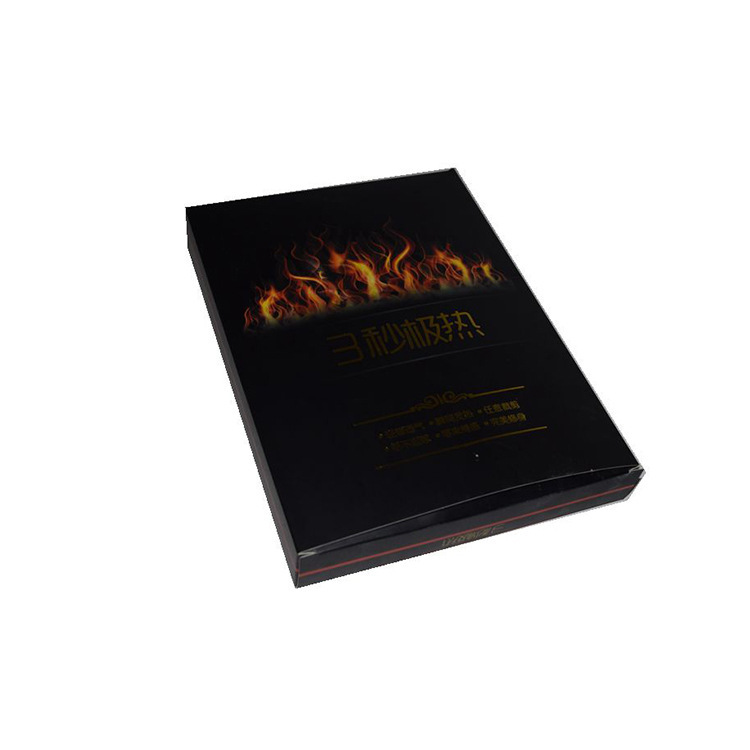 Yiwu spot three seconds hot underwear packing box wholesale white card carton sample custom underwear packing box