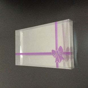 Cosmetic packaging box transparent PVC folding box custom Cosmetic packaging box transparent PVC folding box custom