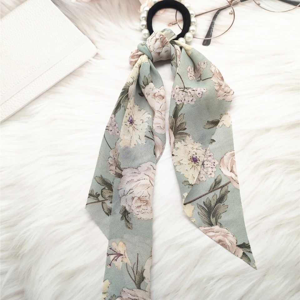Satin French Ribbon Headdress Pearl Hair Rope Peony Flower Hair Ring Hair Band Ornament Big Flower Hair Accessories Hair Ring Satin French Ribbon Headdress Pearl Hair Rope Peony Flower Hair Ring Hair Band Ornament Big Flower Hair Accessories Hair Ring