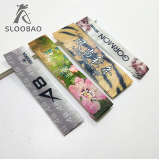 Hot Melt Adhesive Ribbon Label Clothing Collar Lable Customized Mark Satin Cloth Label Clothes Sewn-in Label Can Be Sewed and Hot Free Shipping