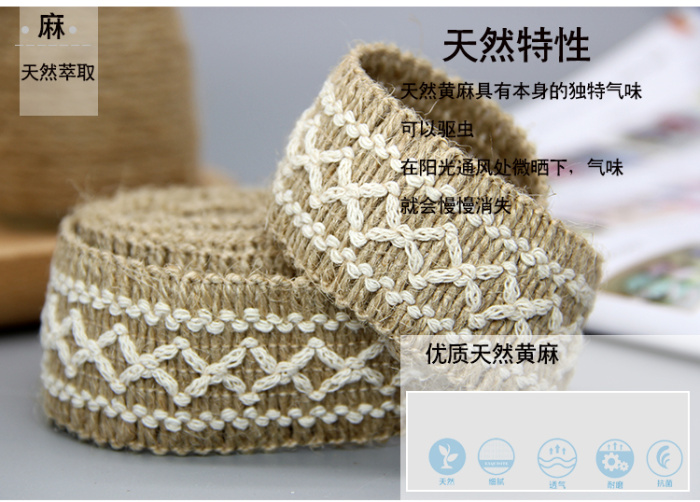 Factory Outlet clothing accessories with rope braid weaving handicraft decorative cotton rope satin striped Ribbon Factory Outlet clothing accessories with rope braid weaving handicraft decorative cotton rope satin striped Ribbon