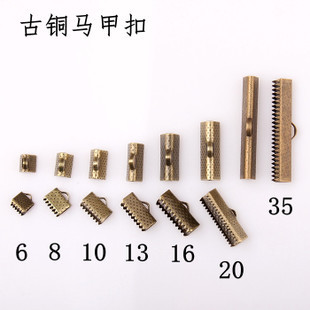 DIY Decorations Material Accessories Horse&#039;s Mouth Clip Horse Mouth Clamp Clip Clasp Satin Ribbon Clip Leather Rope Clip Metal Accessories Batch