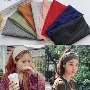 Autumn and Winter New Ribbon Brushed Satin Hair Ring Korean Style Adults' Hair Rope Mori Girl Boutique Silk Large Intestine Ring Hair Accessories