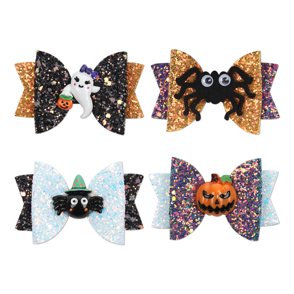 20.2 Million Holy Day New Girl's Bow Printed Satin Ribbon Flower Hair Clip Children's Headwear Cartoon Resin Accessories 20.2 Million Holy Day New Girl's Bow Printed Satin Ribbon Flower Hair Clip Children's Headwear Cartoon Resin Accessories