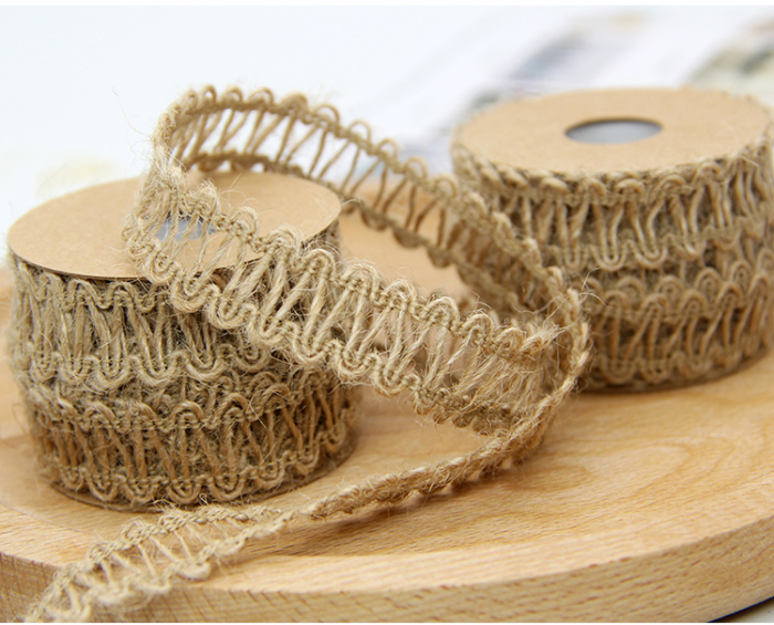 Natural jute burlap volumes overlock stitch lace technology linen linen volume volume volume Natural jute burlap volumes overlock stitch lace technology linen linen volume volume volume