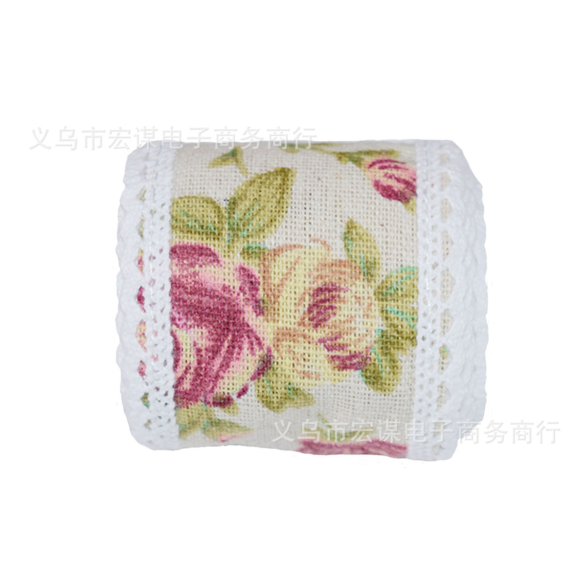 Lace Linen Volume 5 M Burlap Roll Lace Peony Cotton Roll DIY Christmas Wedding Cake Decoration Supplies Bandage