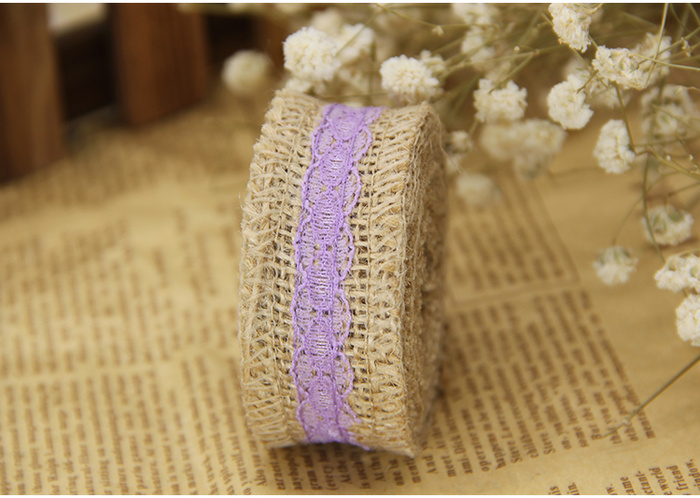Volume 2.5 width linen lace Volume 2.5 width linen lace