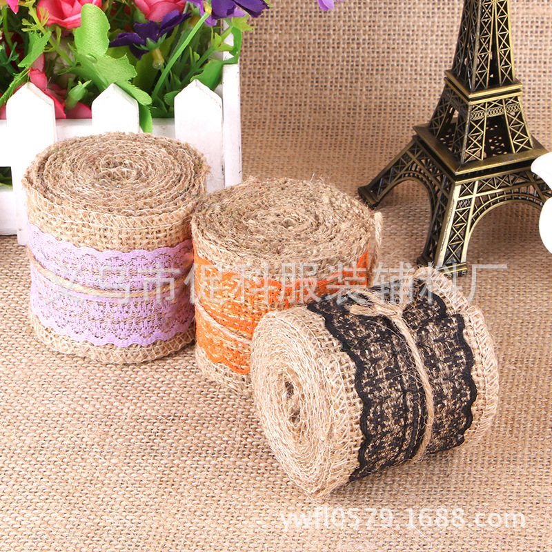 Lace Linen Volume Supply Handmade DIY Lace Hemp Roll Color Burlap Roll Lace Christmas Wedding Lace Roll Hemp Lace Linen Volume Supply Handmade DIY Lace Hemp Roll Color Burlap Roll Lace Christmas Wedding Lace Roll Hemp
