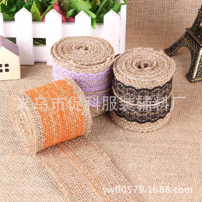 Lace Linen Volume Supply Handmade DIY Lace Hemp Roll Color Burlap Roll Lace Christmas Wedding Lace Roll Hemp Lace Linen Volume Supply Handmade DIY Lace Hemp Roll Color Burlap Roll Lace Christmas Wedding Lace Roll Hemp