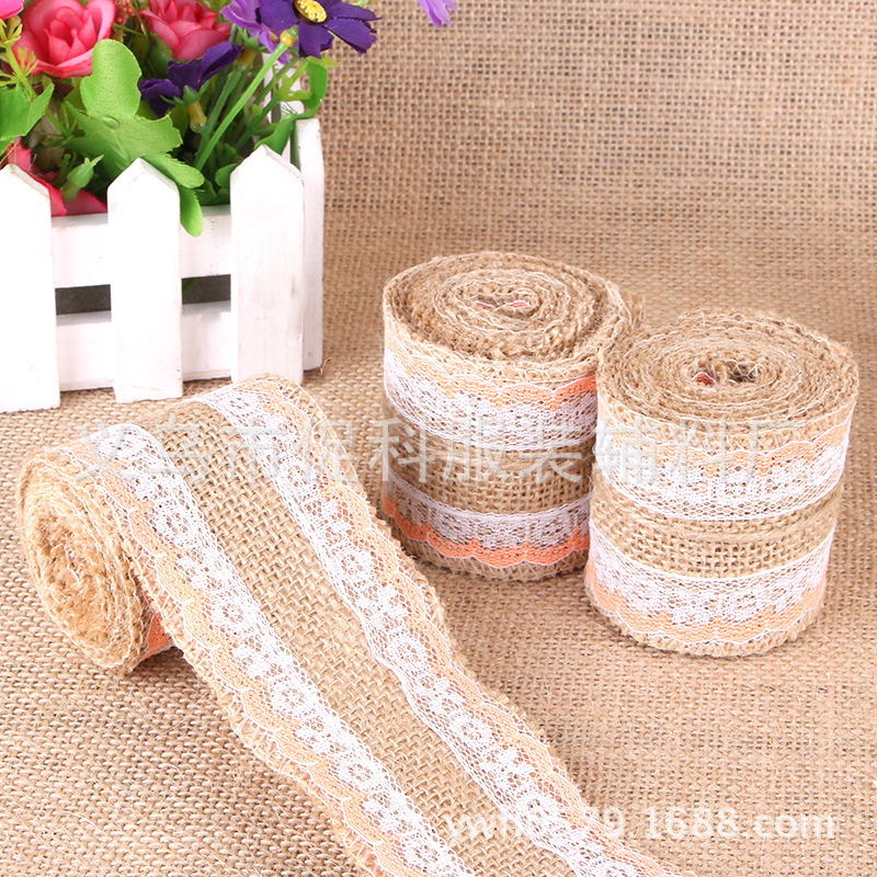 Lace Linen Volume Supply Handmade DIY Lace Hemp Roll Color Burlap Roll Lace Christmas Wedding Lace Roll Hemp Lace Linen Volume Supply Handmade DIY Lace Hemp Roll Color Burlap Roll Lace Christmas Wedding Lace Roll Hemp