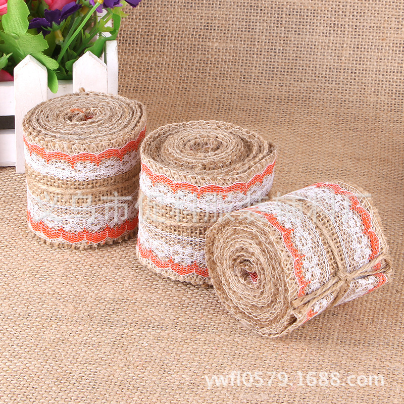 Lace Linen Volume Supply Handmade DIY Lace Hemp Roll Color Burlap Roll Lace Christmas Wedding Lace Roll Hemp Lace Linen Volume Supply Handmade DIY Lace Hemp Roll Color Burlap Roll Lace Christmas Wedding Lace Roll Hemp