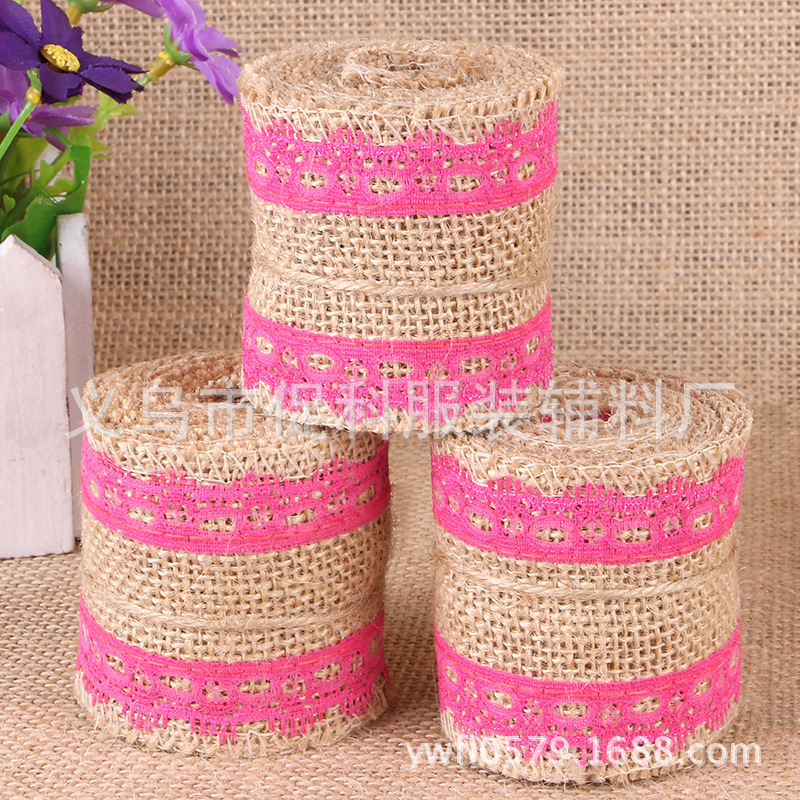 Lace Linen Volume Supply Handmade DIY Lace Hemp Roll Color Burlap Roll Lace Christmas Wedding Lace Roll Hemp Lace Linen Volume Supply Handmade DIY Lace Hemp Roll Color Burlap Roll Lace Christmas Wedding Lace Roll Hemp