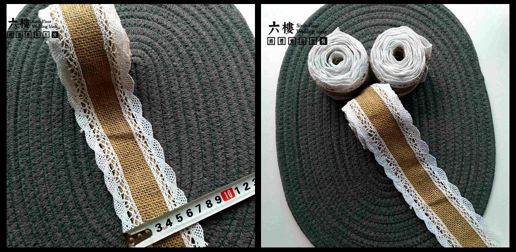 Lace Lace DIY Christmas Wedding Crafts Lace Burlap Lace Linen Volume