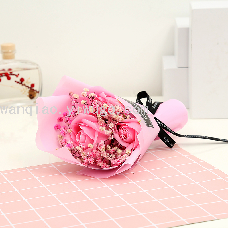 Solid Color Printed Cellophane Korean Plain Paper Flowers Wrapping Paper Flower Shop Soap Flower Bridal Bouquet Bouquet Waterproof Dacal Paper