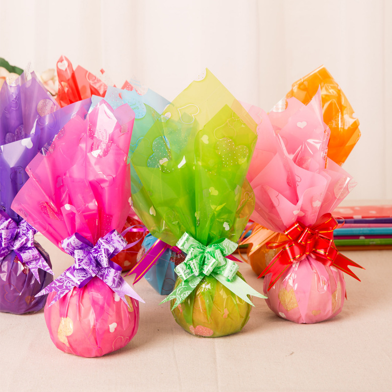Eve Fruit Packaging Papers Christmas Eve Cellophane HighEnd Flowers Wrapping Paper Packaging Papers Whole for Apple